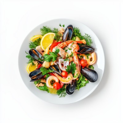 Фирменное блюдо Морской гриль прованс - купить в Авдинке