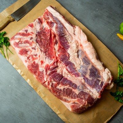 Свинина ребрышки мясные 900 г - купить в Авдинке